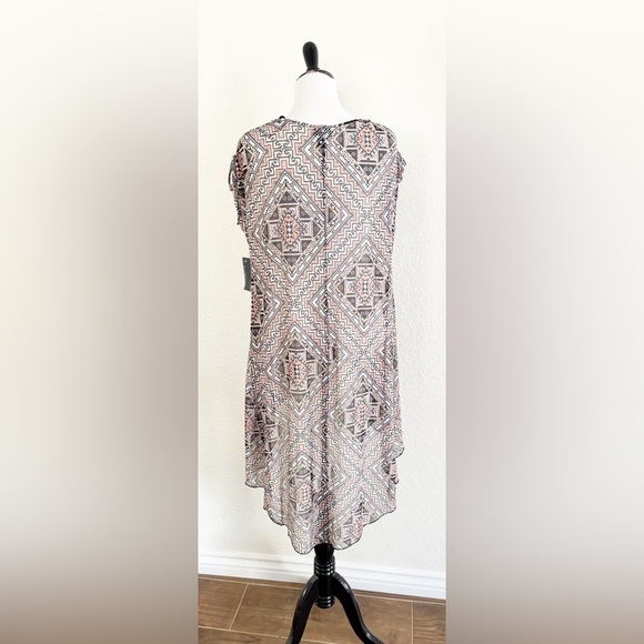 Chic Geometric Print Tunic Top - Picture 10 of 11